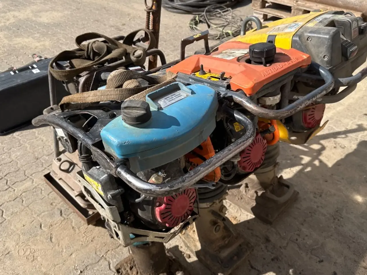 Billede 4 - 3stk jordlopper samt pladevibrator 