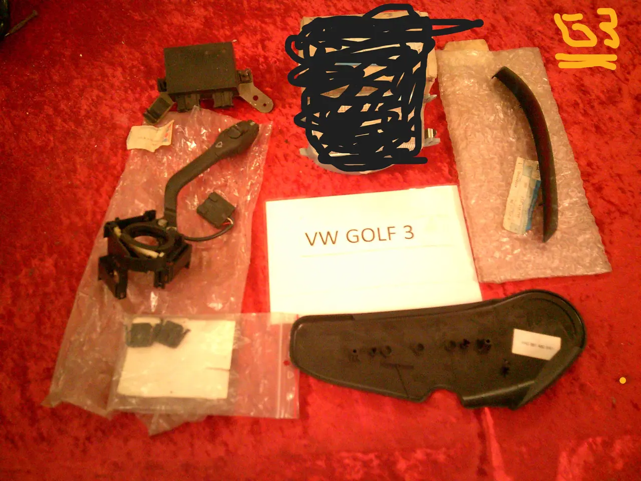 Billede 2 - VW GOLF 3 OPRYDNING DELE.
