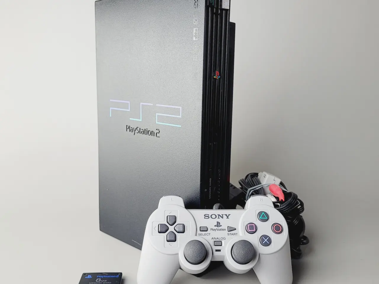 Billede 1 - ⭐️· 🕹️ PlayStation 2 (PS2) Fat Model Komplet Sæt