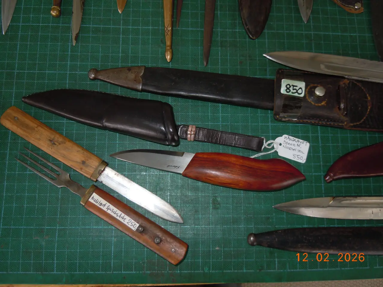 Billede 15 - Dolke, bajonetter og knive, forskellige typer.