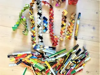 LAPPER TIL CANDYWRAP flettetklart materiale
