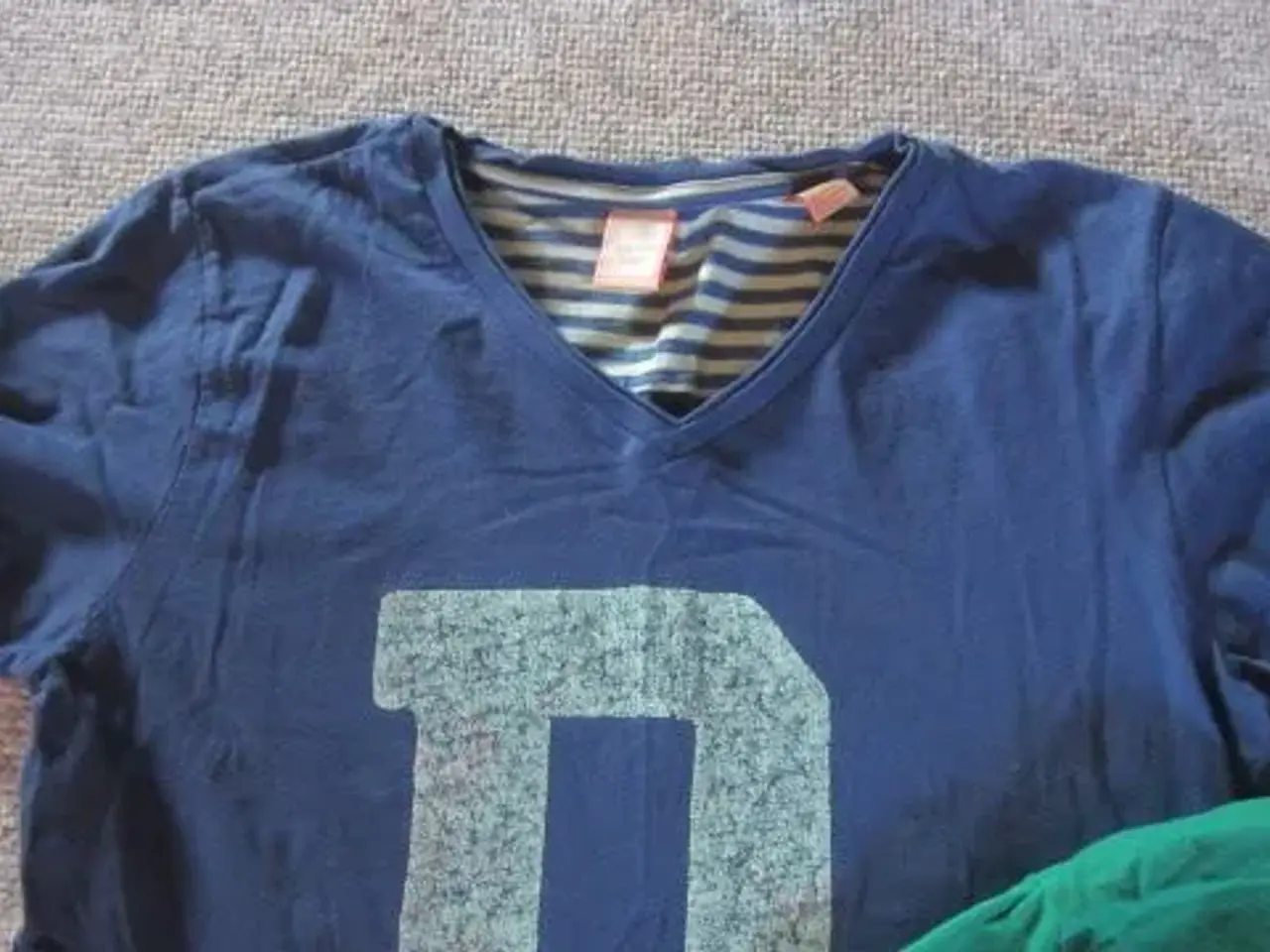 Billede 3 - Str. 14 år, blå t-shirt
