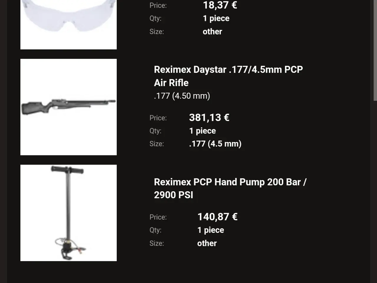 Billede 3 - Reximex Daystar 4,5mm PCP Reguleret (305 m/s)