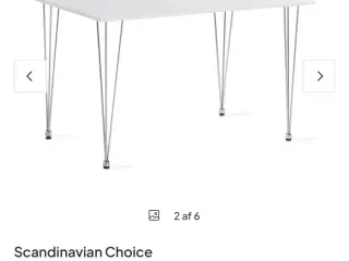 Scandinavian Choice Kronblom spisebord 120 cm