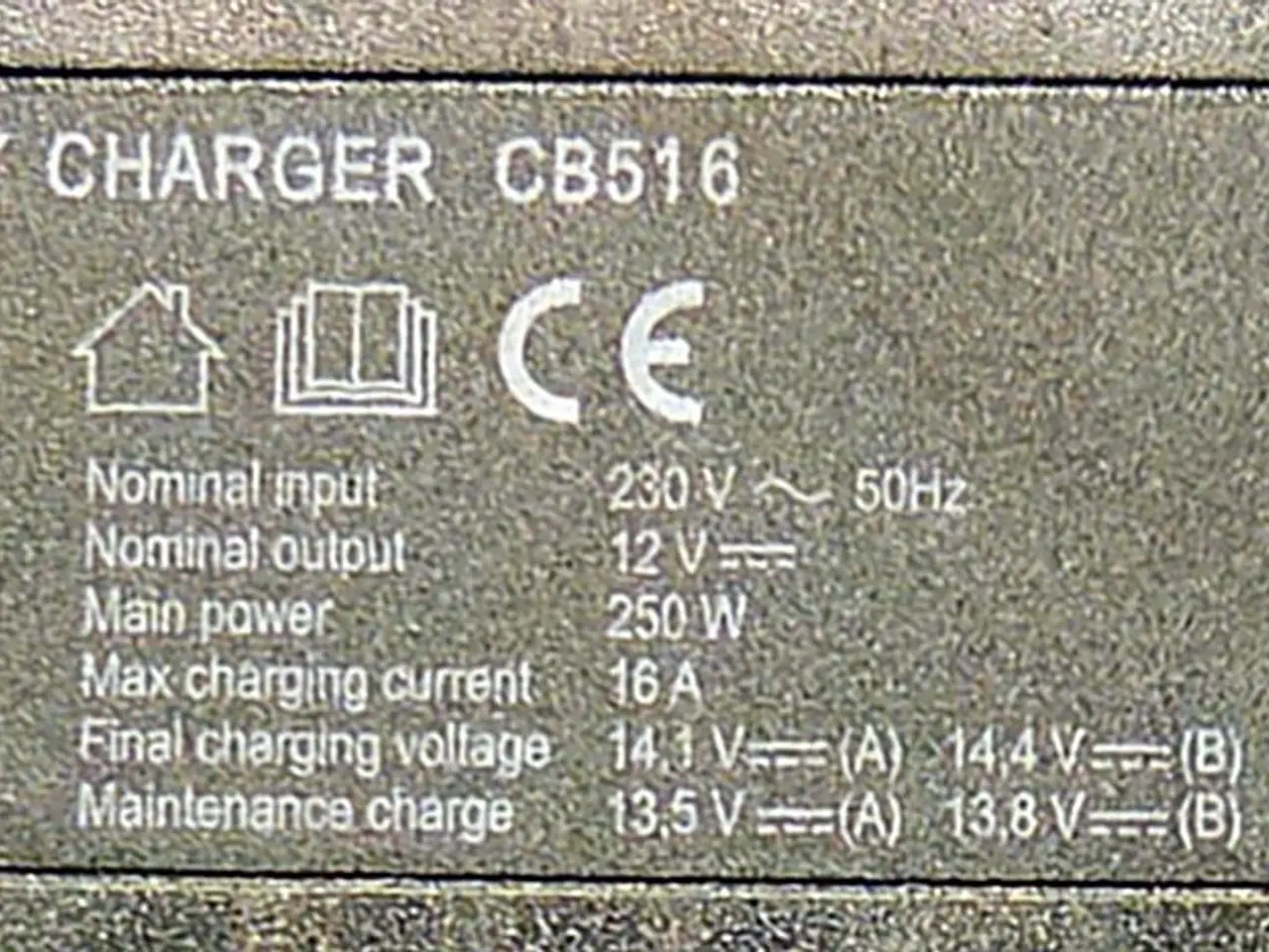 Billede 2 - Lader  12v 