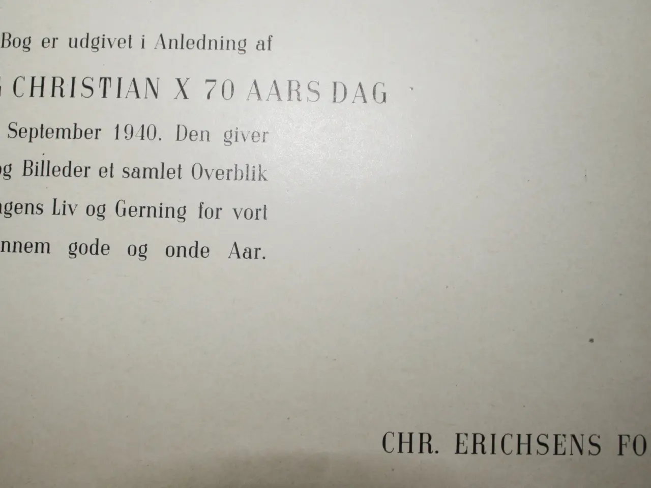 Billede 8 - Bog om Christian X