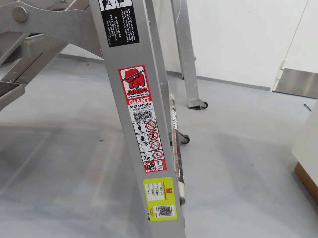 Billede 4 - Trappestige JUMBO Giant Step Ladder 3 steps