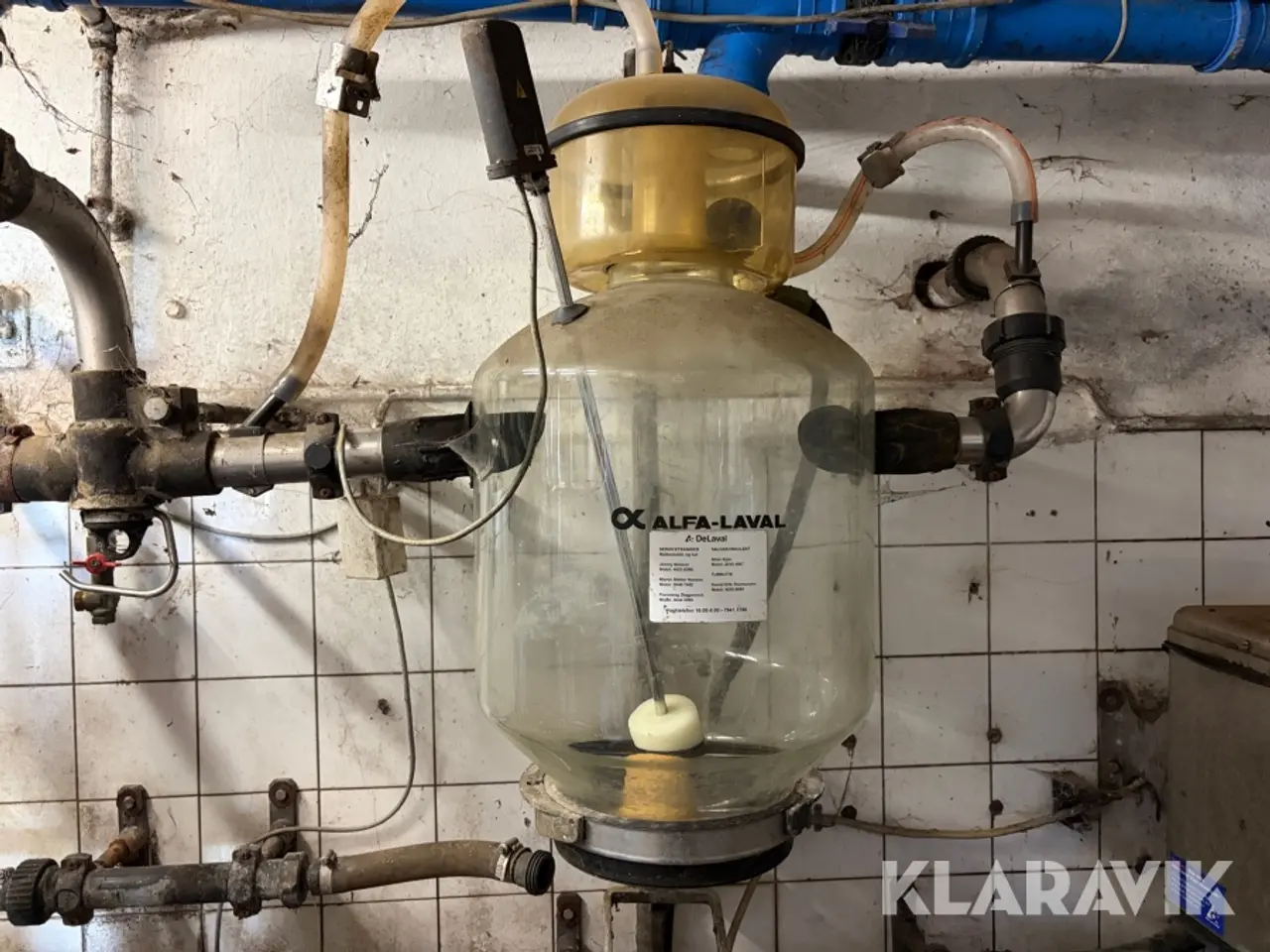 Billede 11 - Malkemaskine med aftager Alfa laval Milkmaster 8 styk