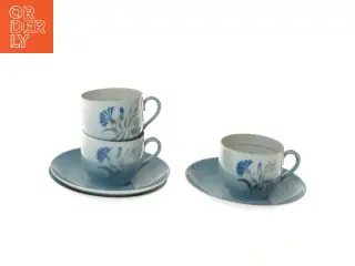 Demeter , 3 par kaffekopper fra B&G (str. Ø 7 & 14 cm)
