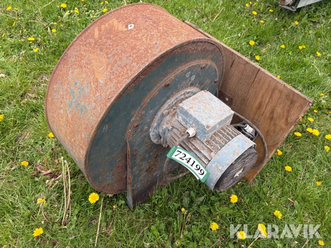 Billede 9 - Blæser til plantørring af korn