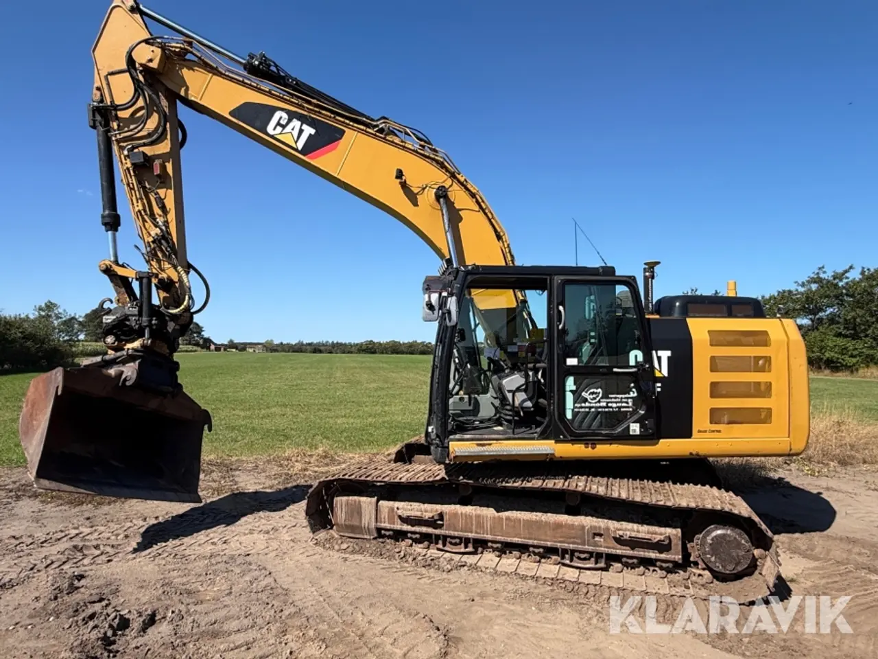 Billede 2 - Gravemaskine CAT 323F L med Engcon og Leica GPS