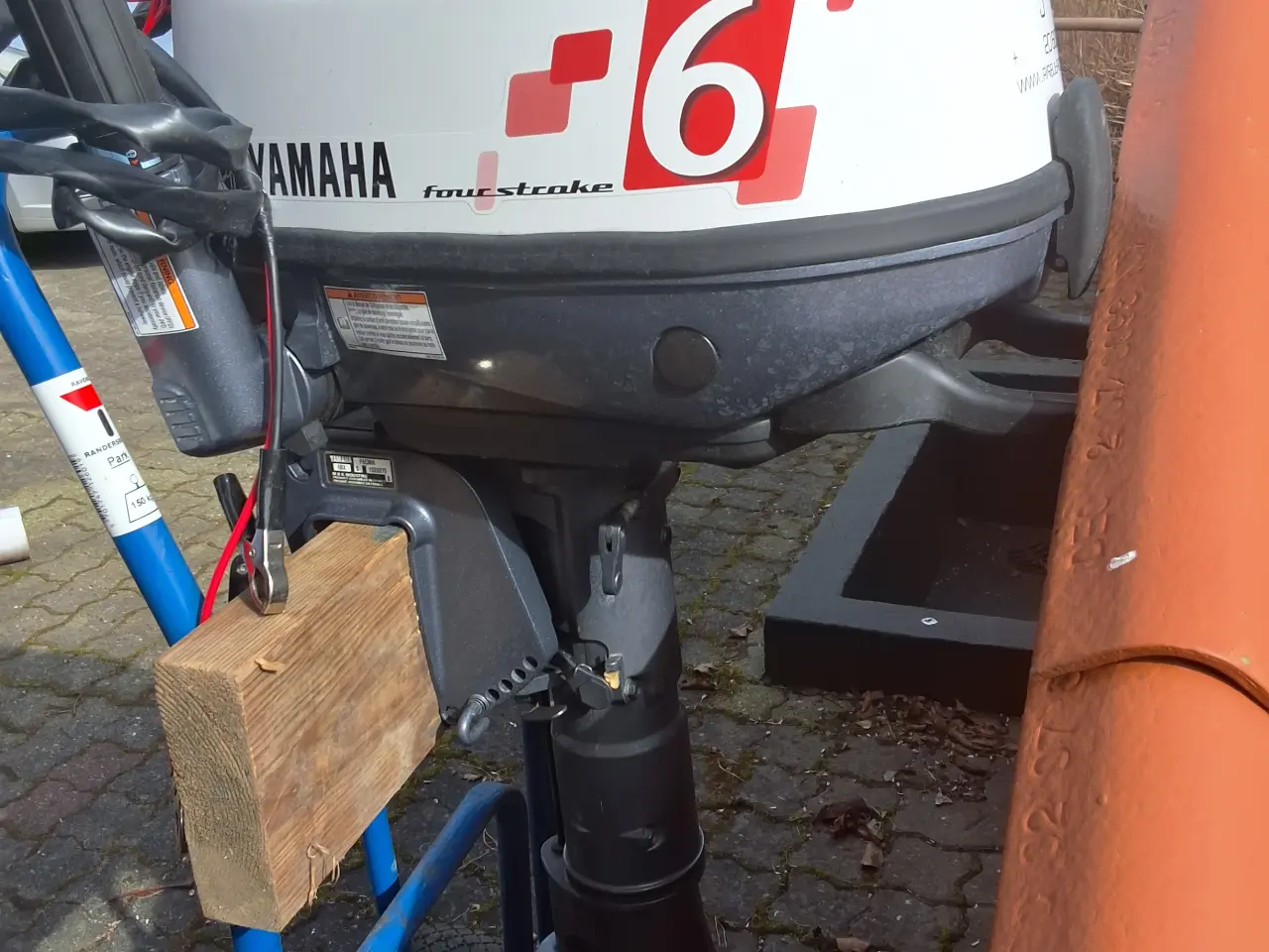 Billede 2 - Påhængsmotor Yamaha 6 HK m kort ben 