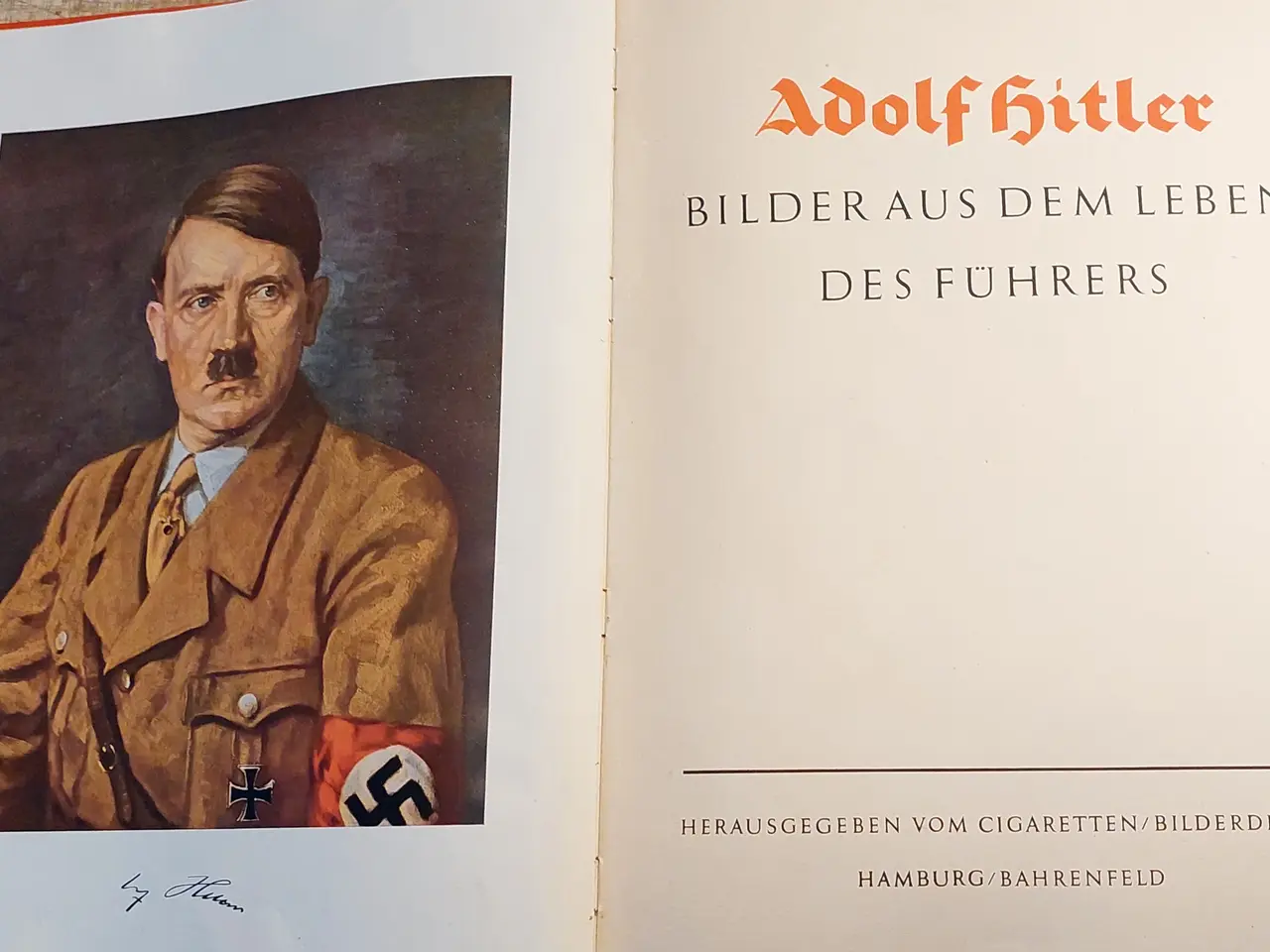 Billede 2 - "Adolf Hitler" cigarettenbilderalbum1935