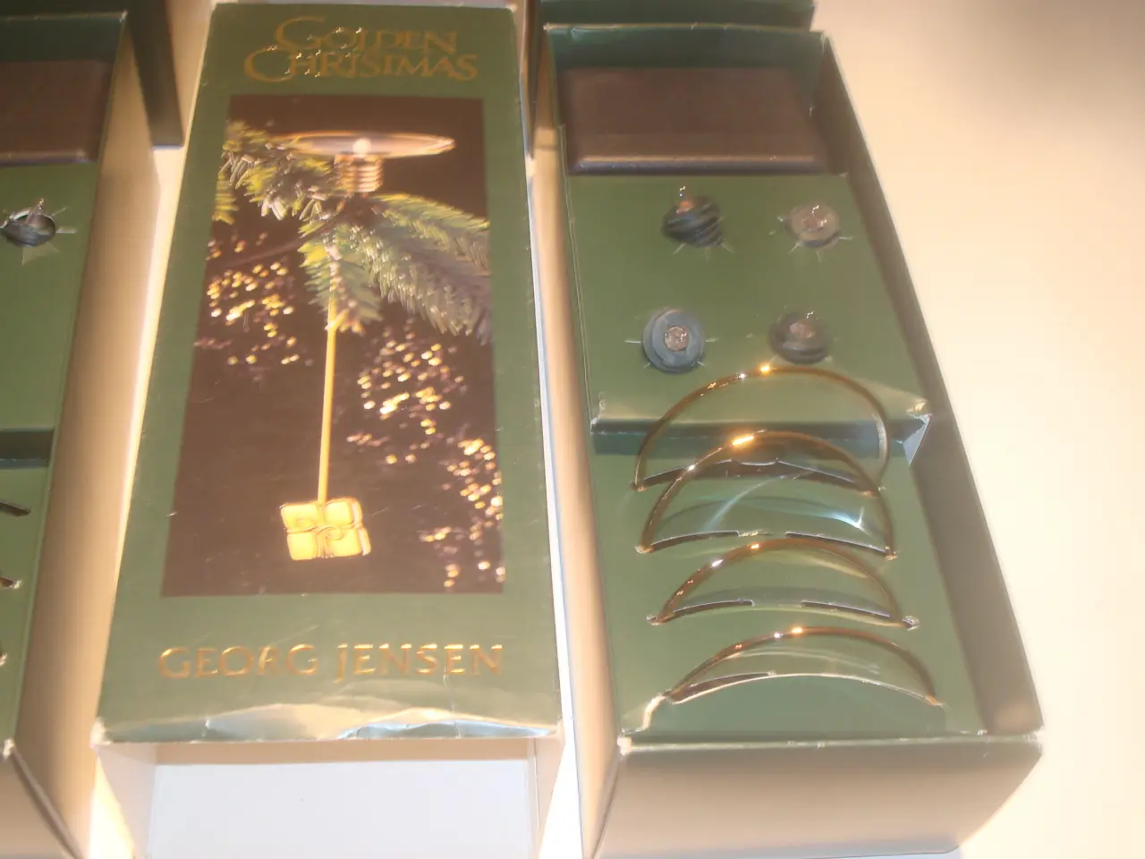 Billede 2 - GEORG JENSEN, TRANSPORMER + 4 smukke lysestager 