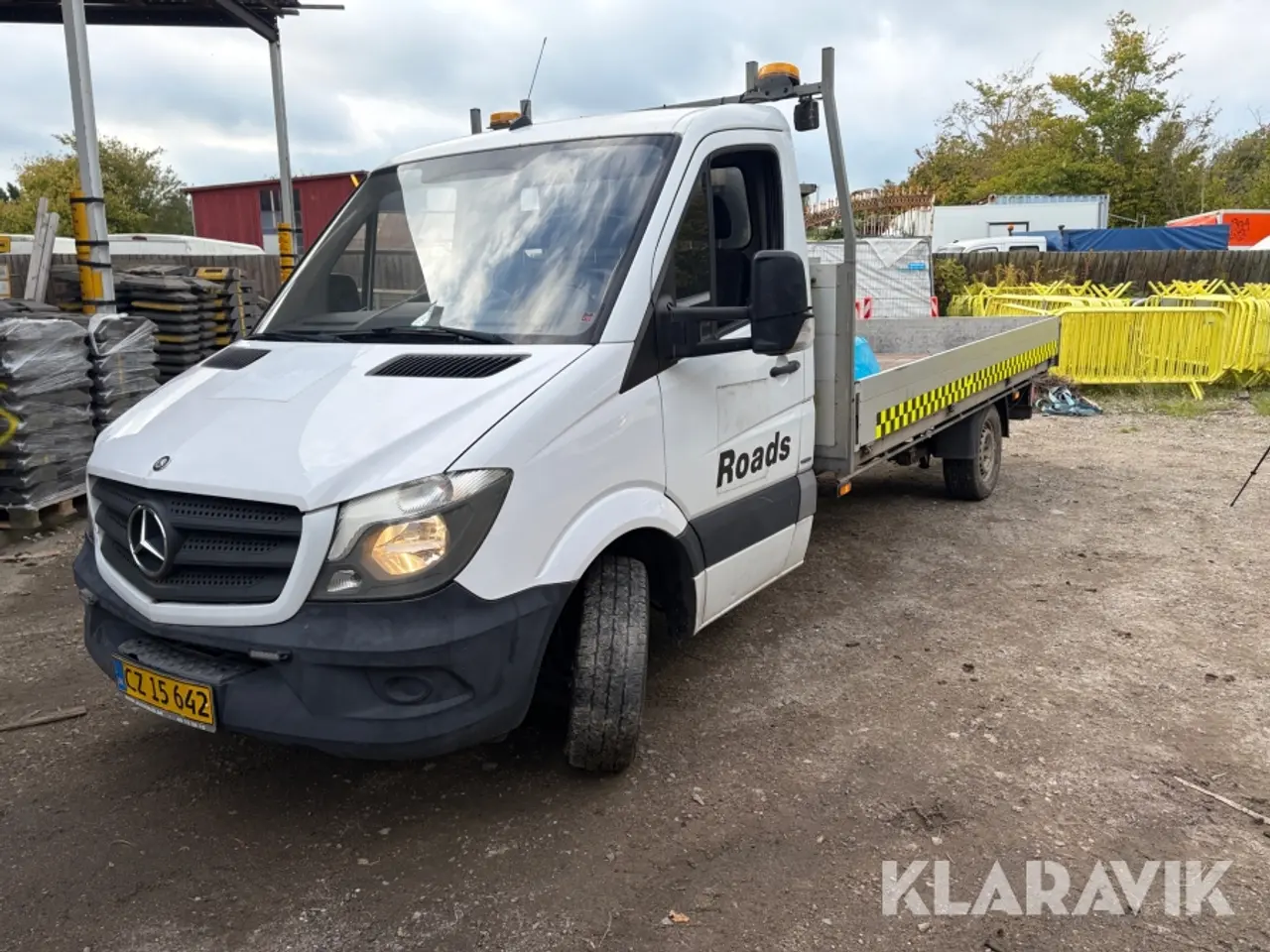Billede 1 - Ladbil Mercedes-Benz Sprinter 319 CDI chassis lang