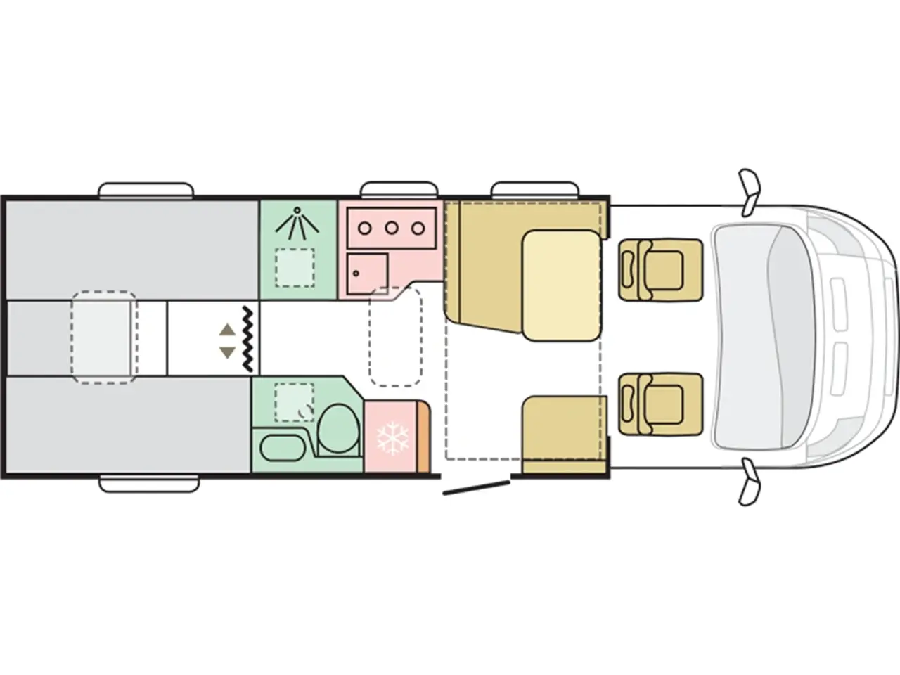 Billede 2 - 2026 - Adria Matrix 670 SL VOGNEN ER PÅ VEJ HJEM - RING OG HØR HVORNÅR DEN LANDER