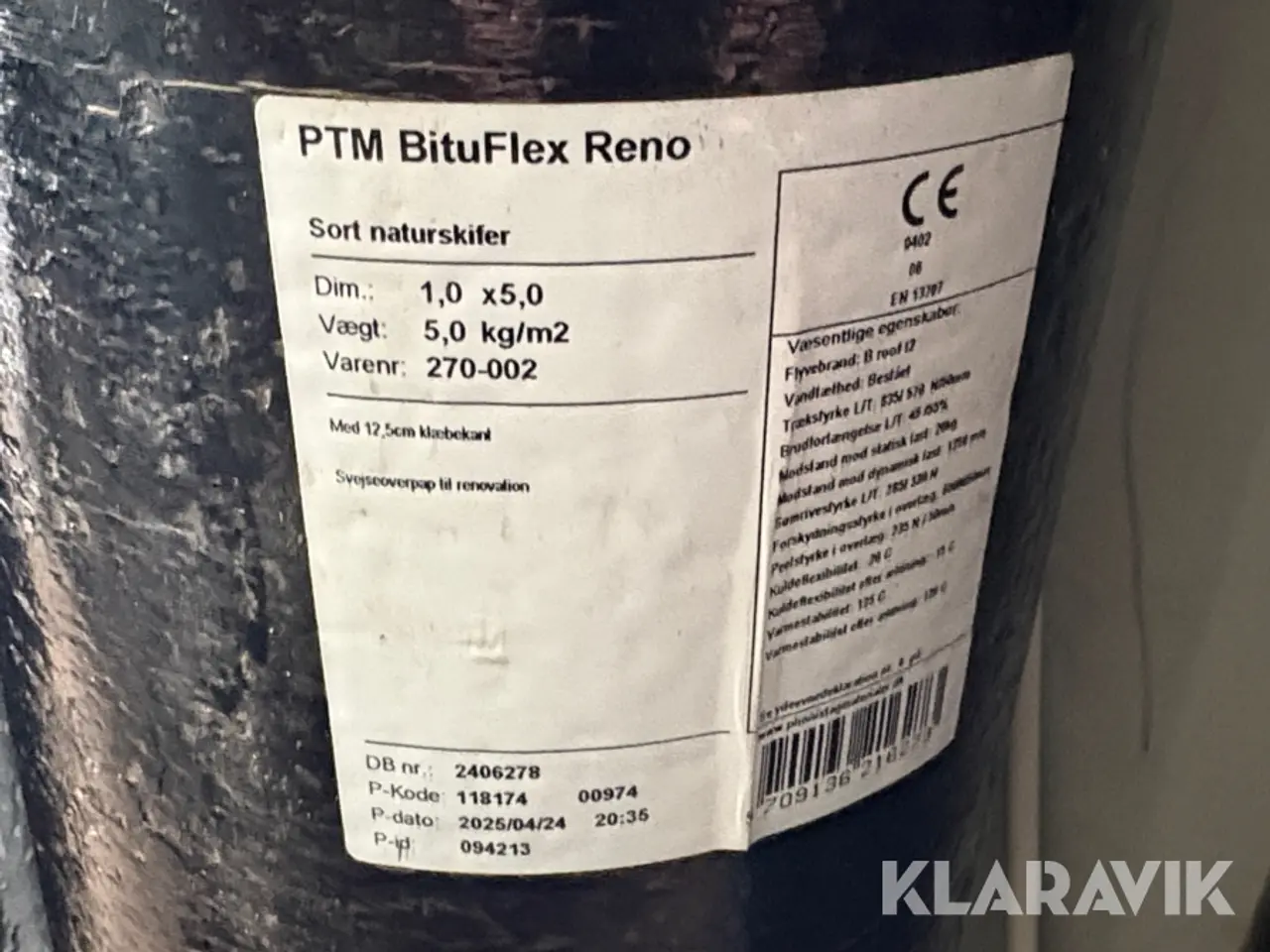 Billede 5 - Tagpap Phønix PTM BituFlex Reno 11 ruller