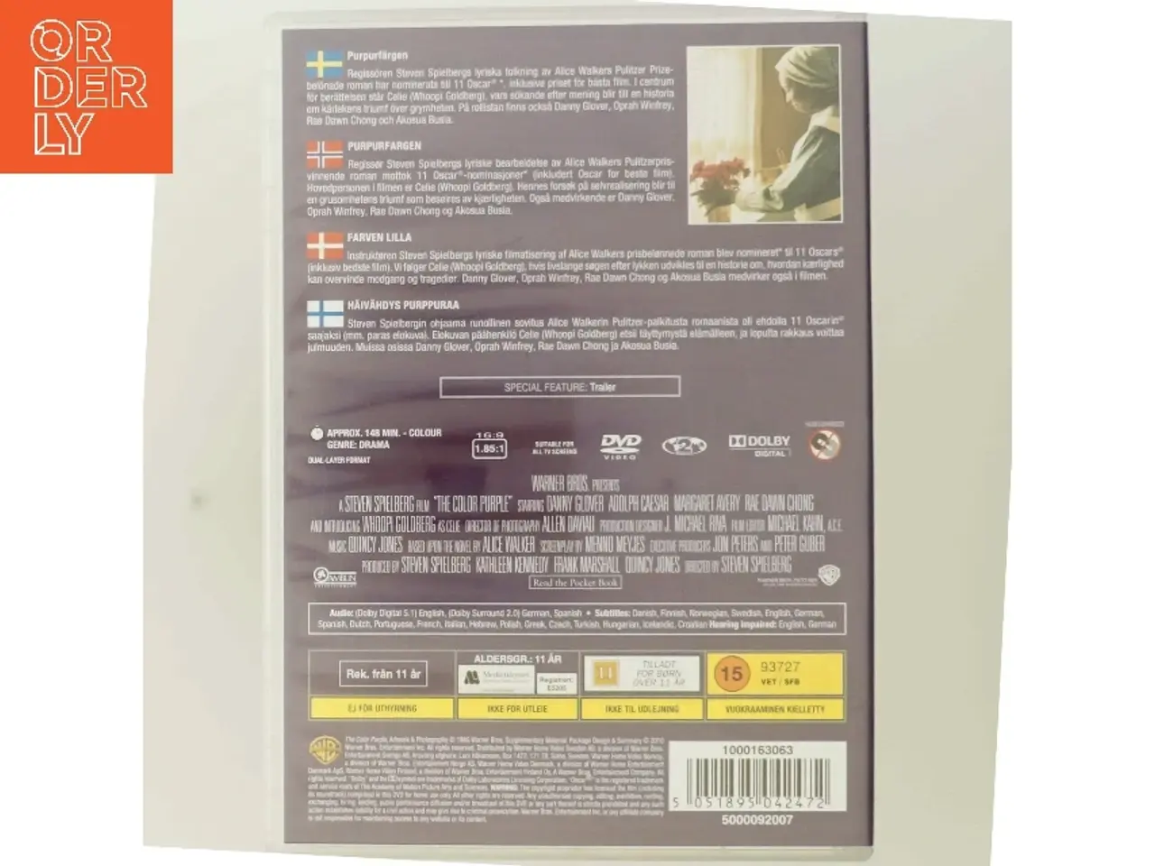 Billede 3 - DVD 'The Color Purple' fra Warner Bros.