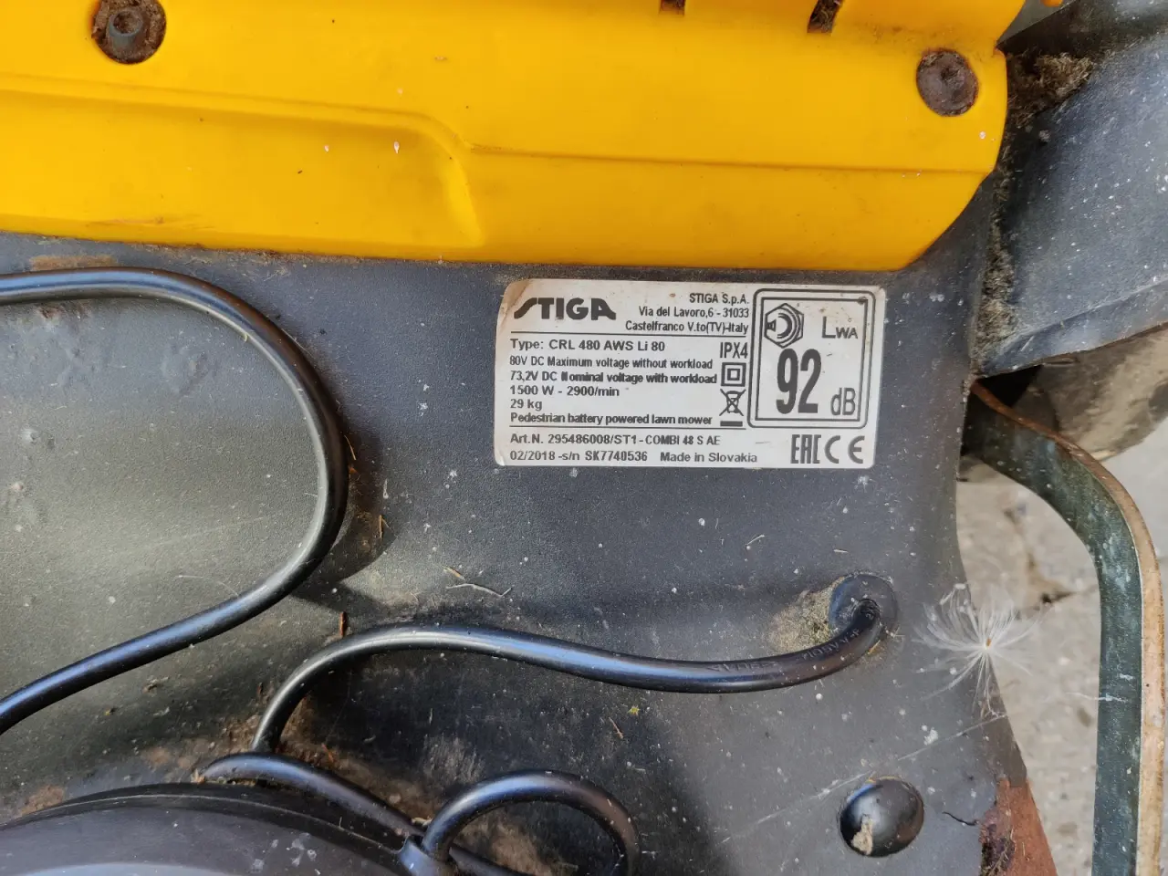 Billede 4 - Stiga voltage 80 batteri klipper