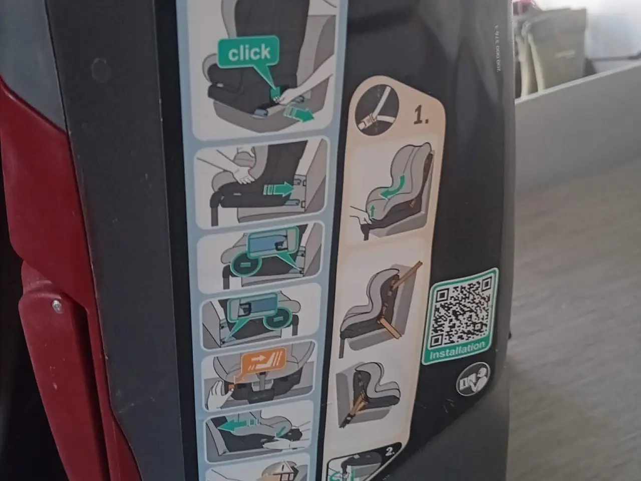 Billede 4 - Romer safefix plus autostol  op til 18 kg.