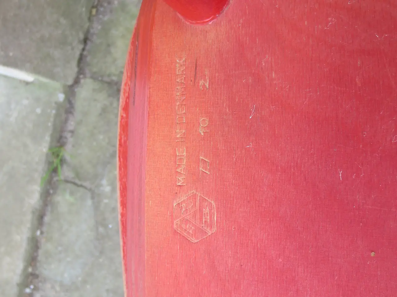Billede 5 - 2 stk FDB Pindstole med stempel