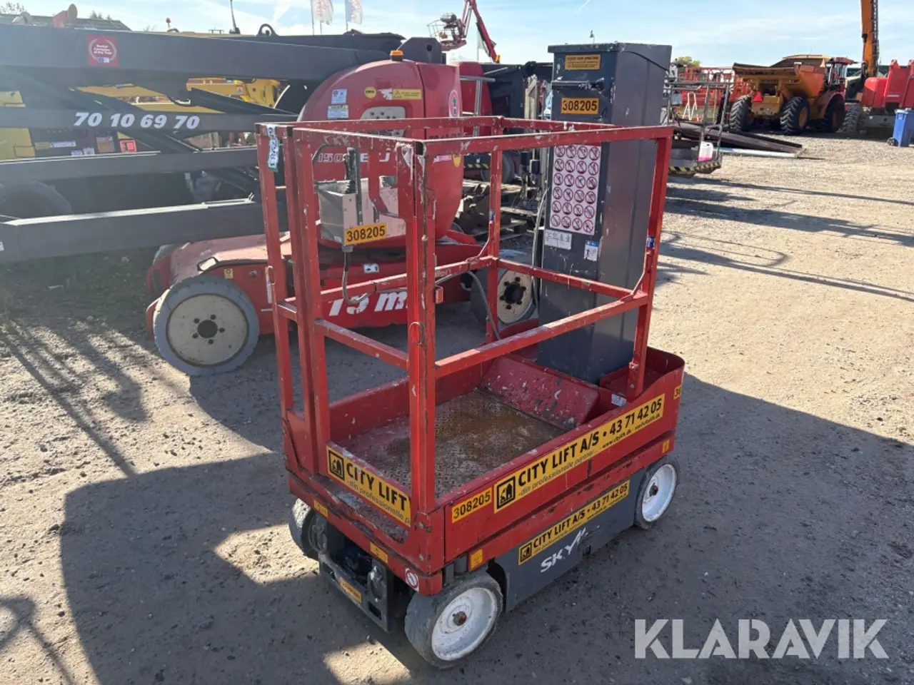 Billede 1 - Søjlelift SkyJack SJ16