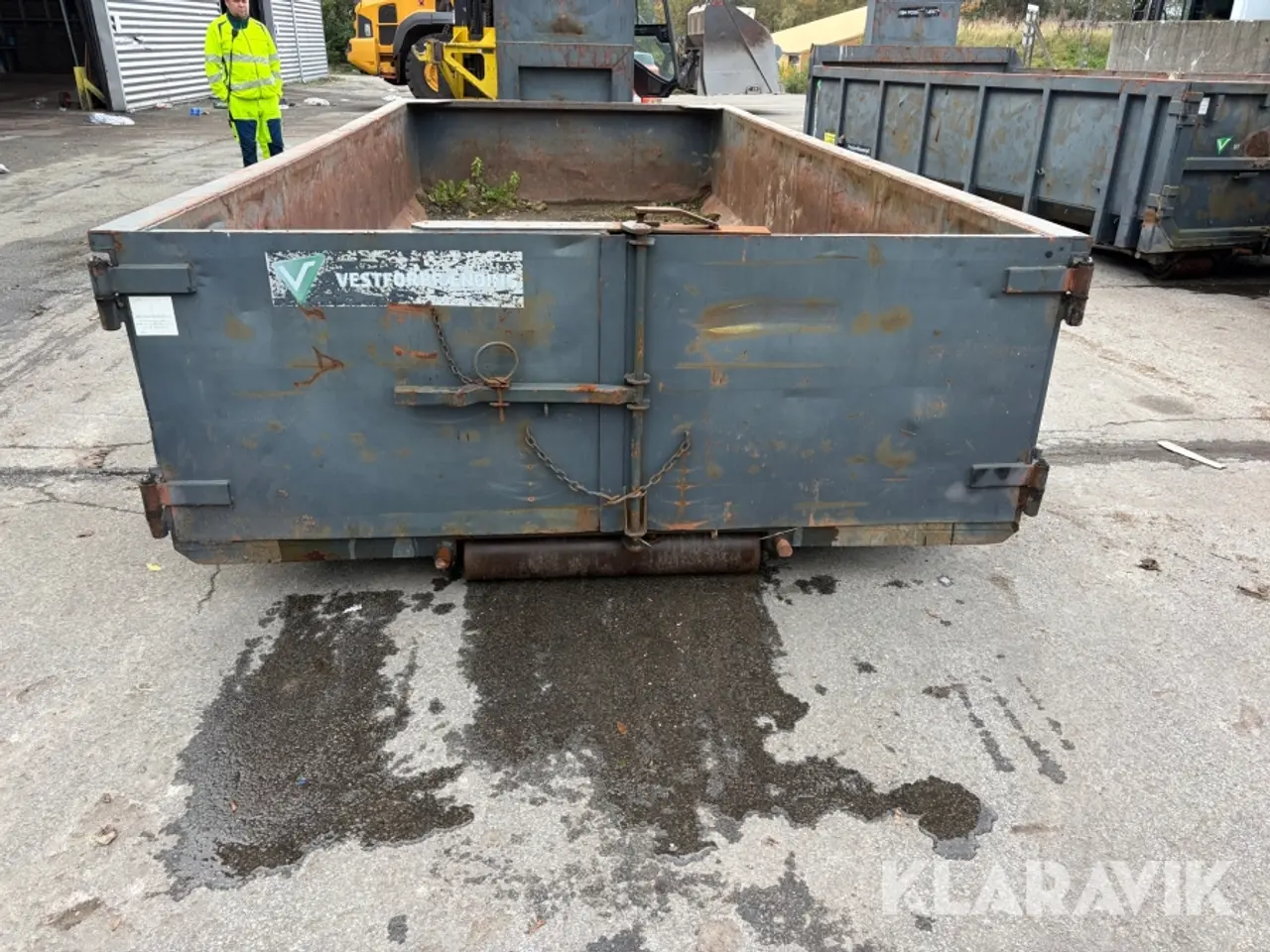 Billede 5 - Container 10 m³ med kroghejs