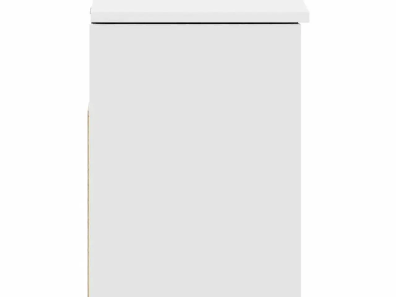 Billede 5 - Skobænk 102x30,5x45 cm konstrueret træ hvid