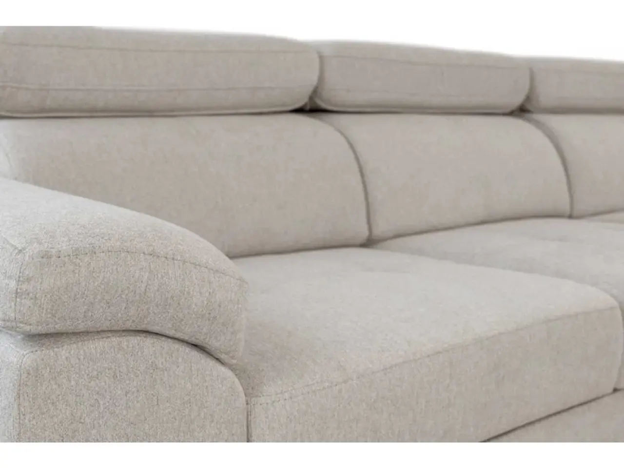 Billede 4 - Stitch Sovesofa højrevendt Med Indbygget Sengeudtræk - Stof