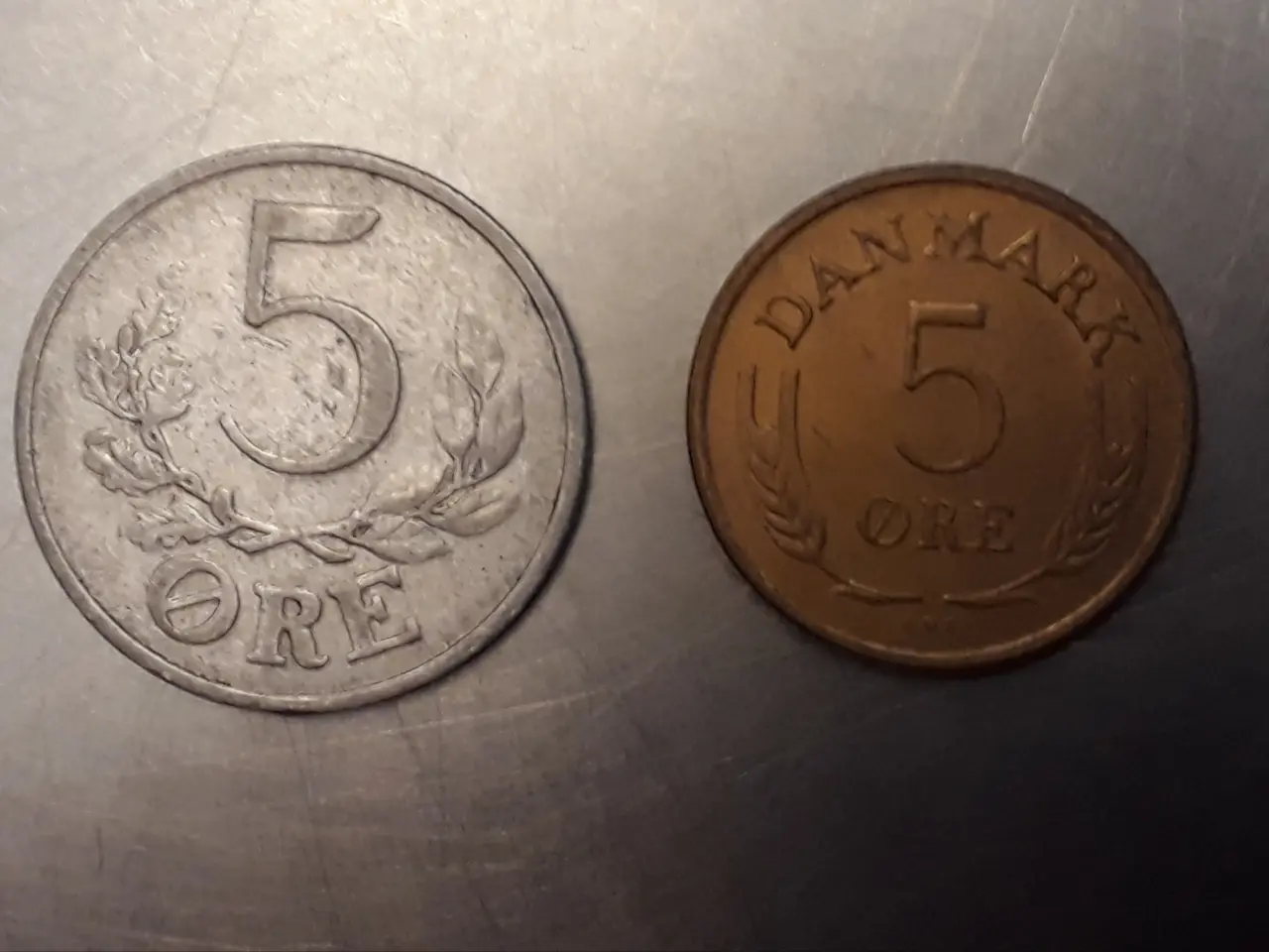 Billede 3 - 22 stk 5-Ører for perioden 1941 - 1972