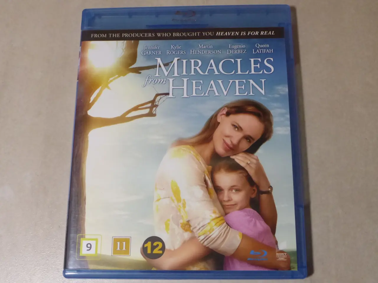 Billede 1 - Bluray Miracles From Heaven med Jennifer Garner