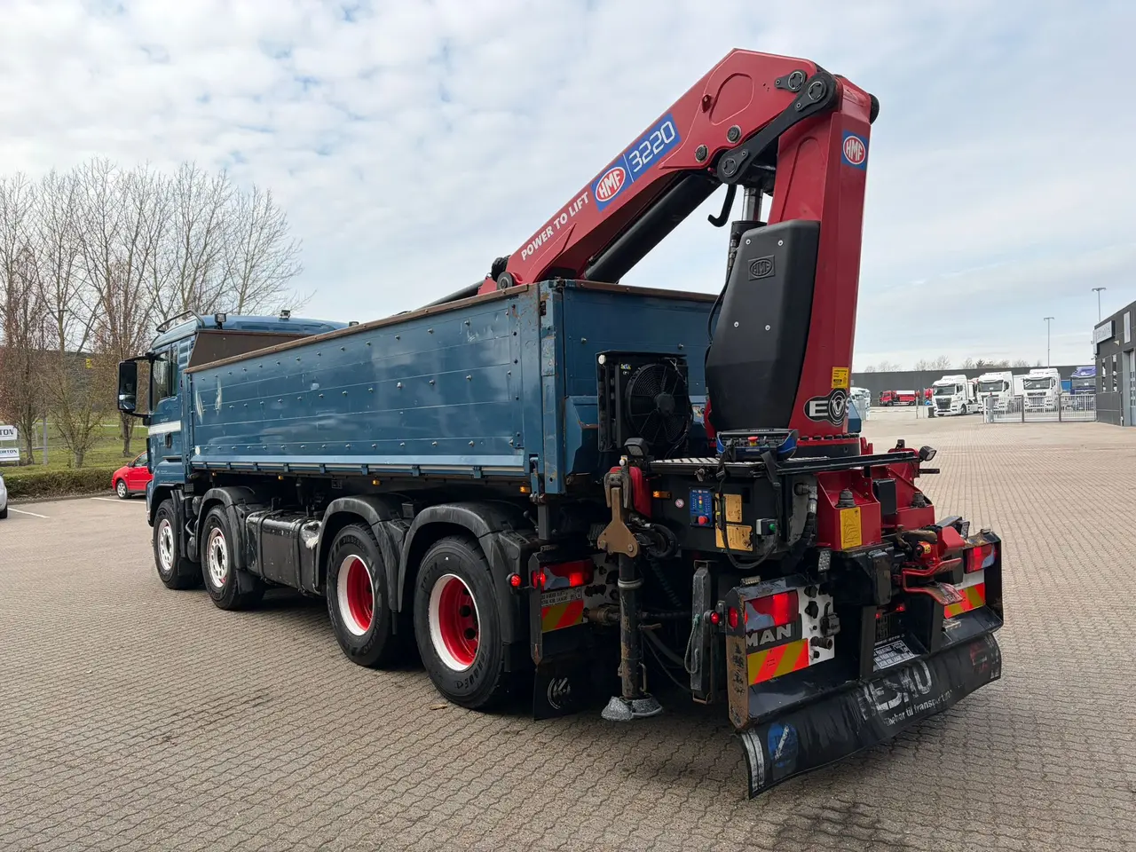 Billede 5 - MAN TGS 35.510 8X4, Tip-kran