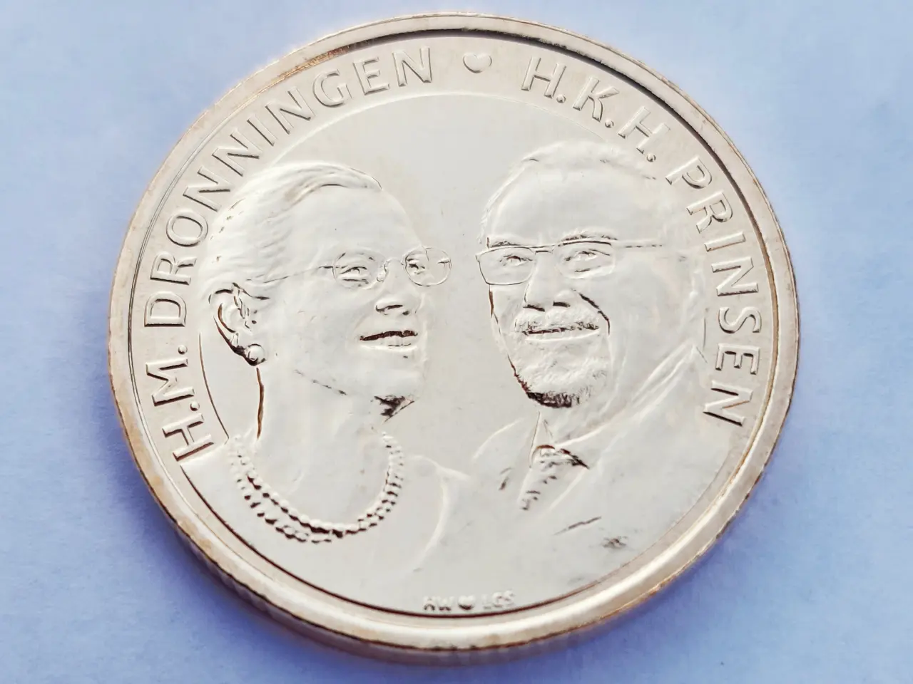 Billede 1 - Guldbryllupsmønt KGL mønt sælges