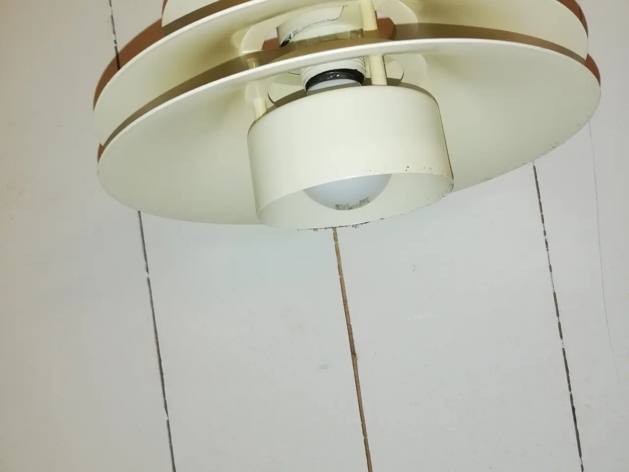 Billede 2 - Hvid loftslampe