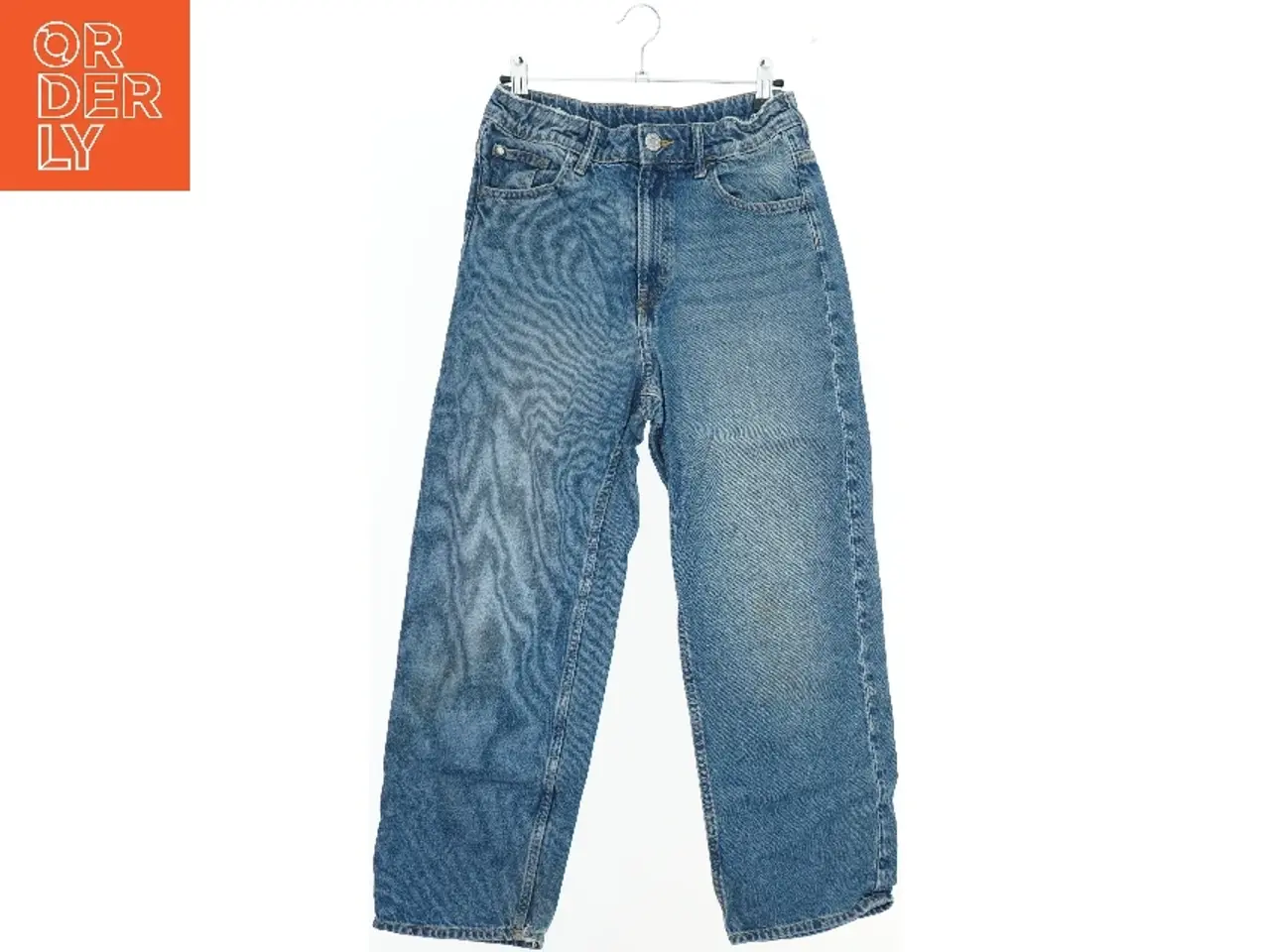 Billede 1 - Blå denim bukser fra H&M (str. 152)