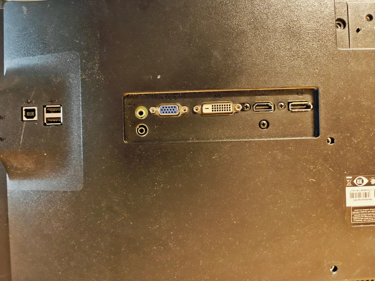 Billede 2 - AOC e2752Vq 27" LED-skærm med USB-hub