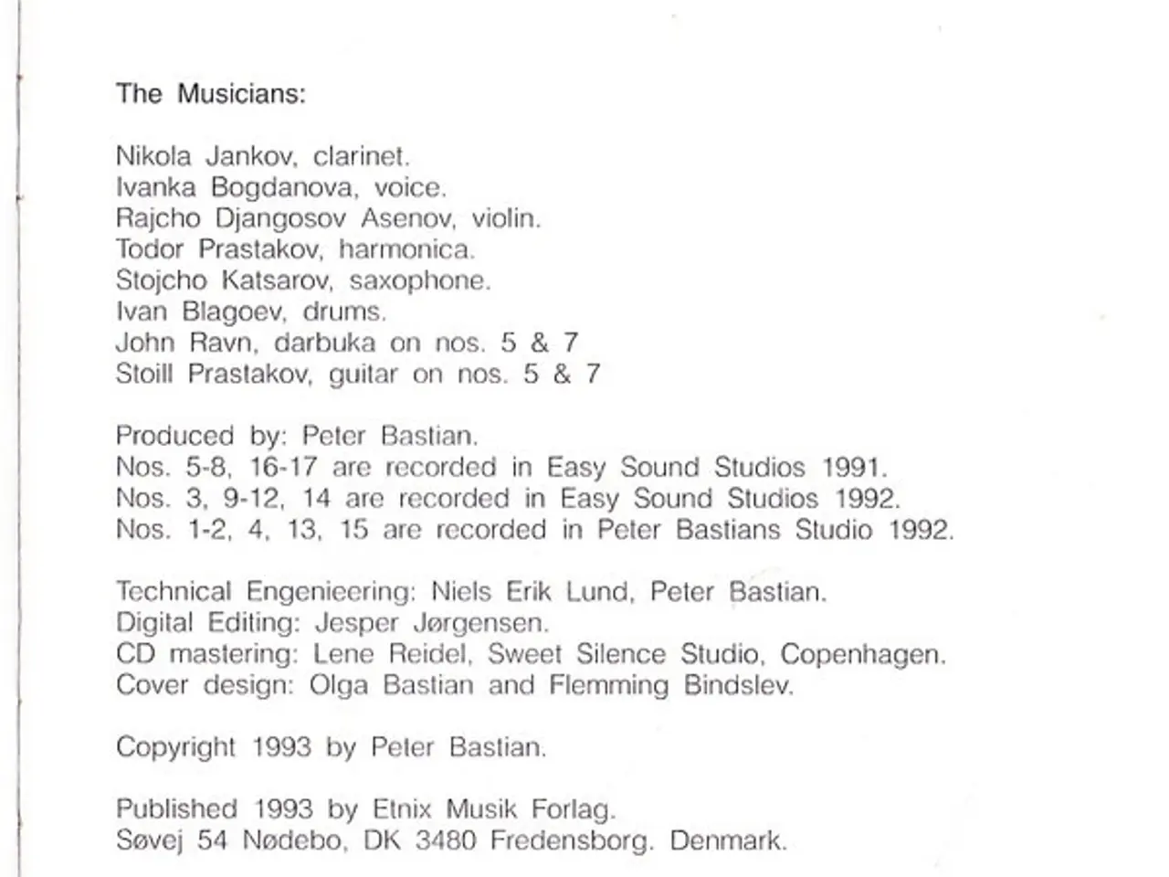 Billede 7 - Nikola Jankov (3) With… – A Master On… – CD