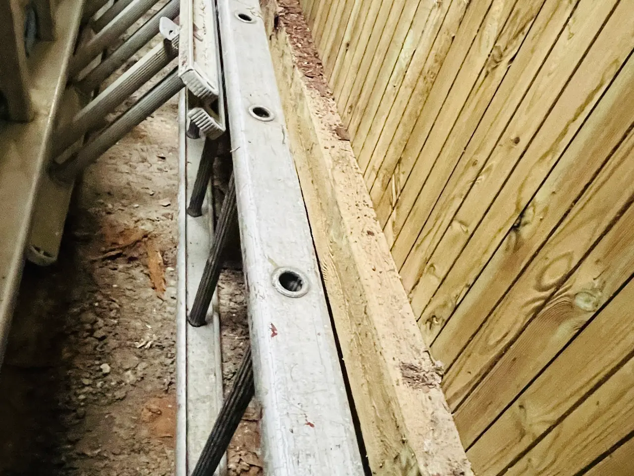 Billede 3 - 2 Stiger ca. 3,35 m + 4,85 m