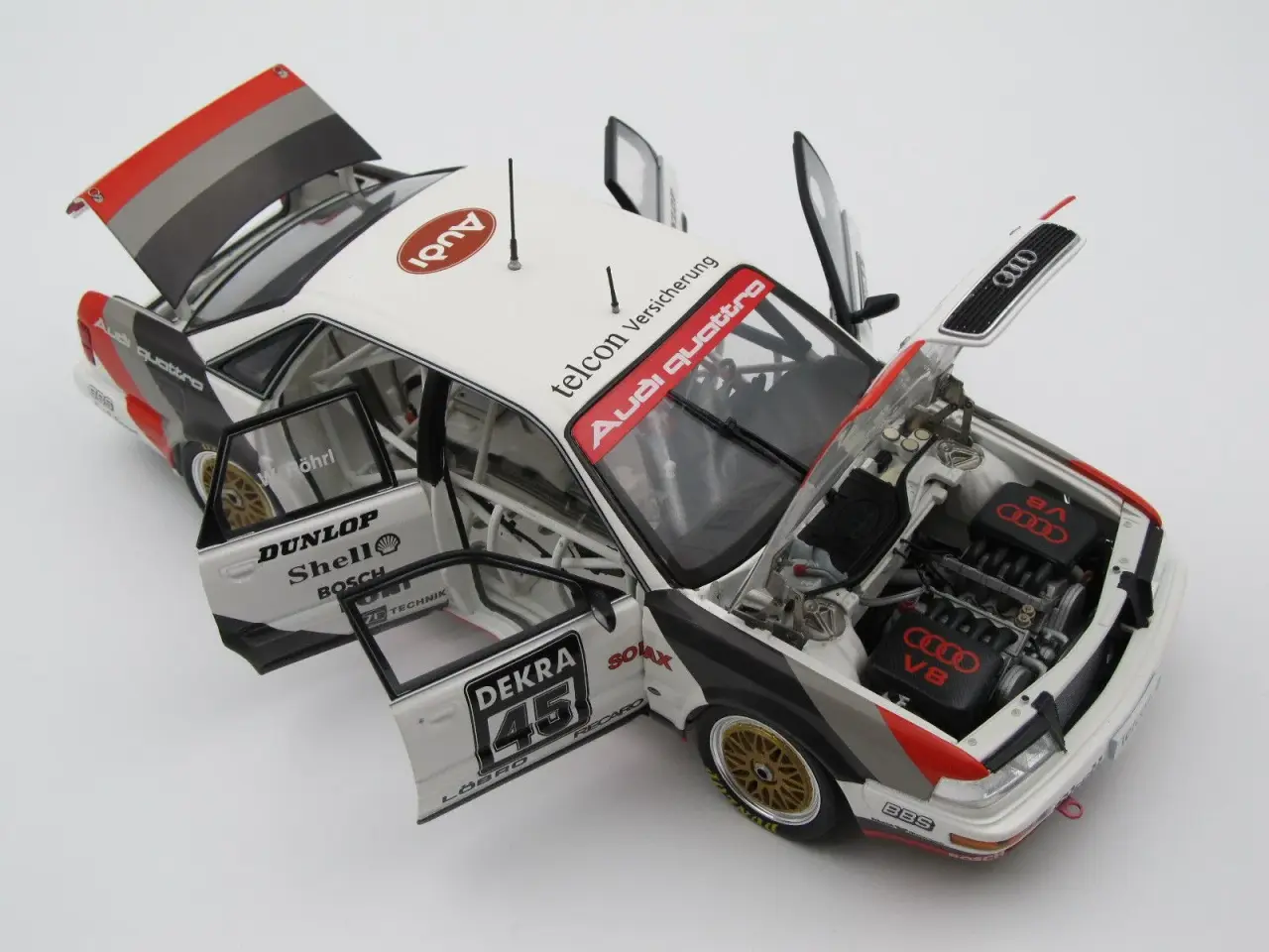 Billede 4 - 1990 Audi V8 Quattro DTM - 1:18 - MINICHAMPS