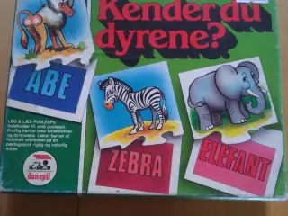 Kender du dyrene? 