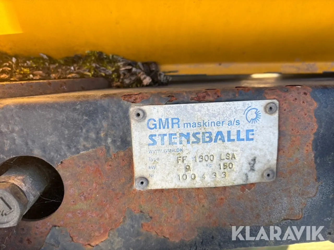 Billede 9 - Fejemaskine Stensballe Ff1300LSA