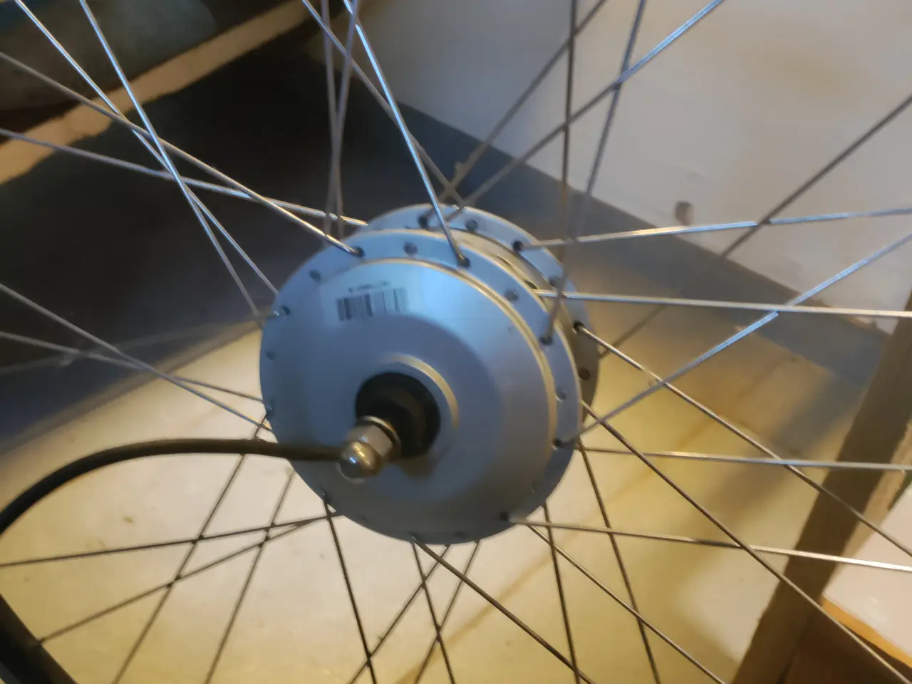 Billede 1 - Forhjul til Kildemoes elcykel