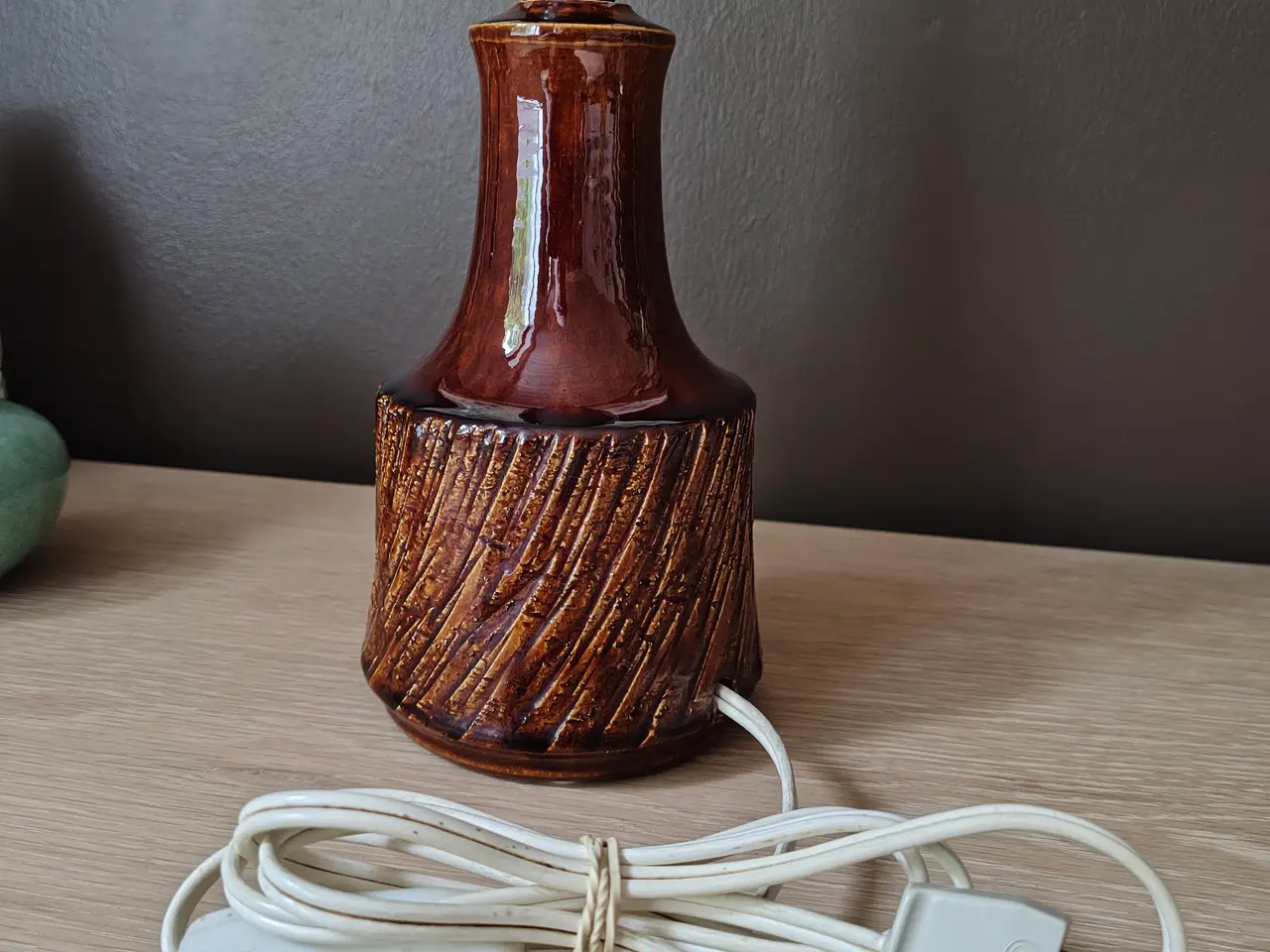 Billede 4 - Flot retro keramik bordlampe