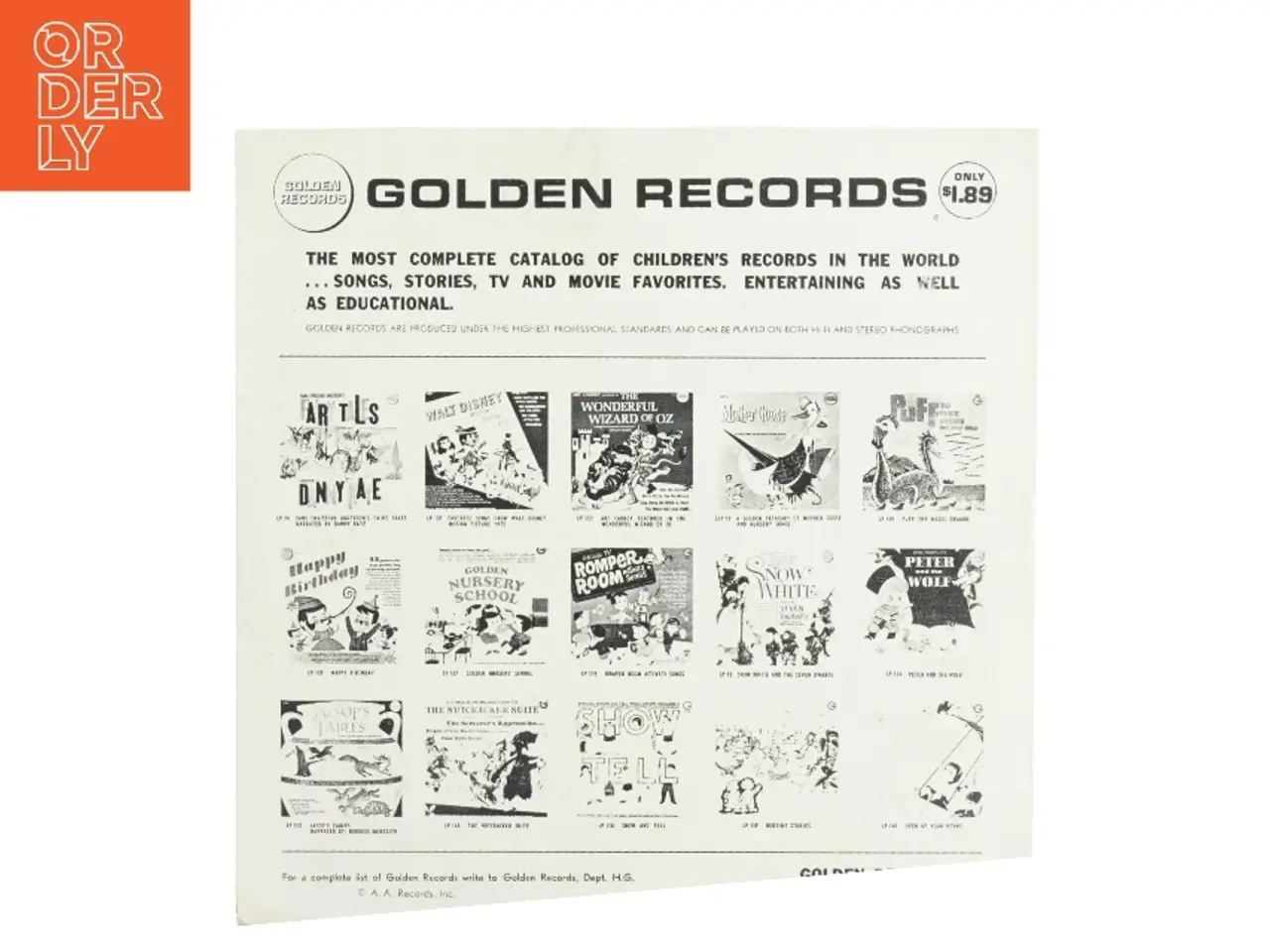 Billede 2 - A child introduction to The Orchestra vinylplade