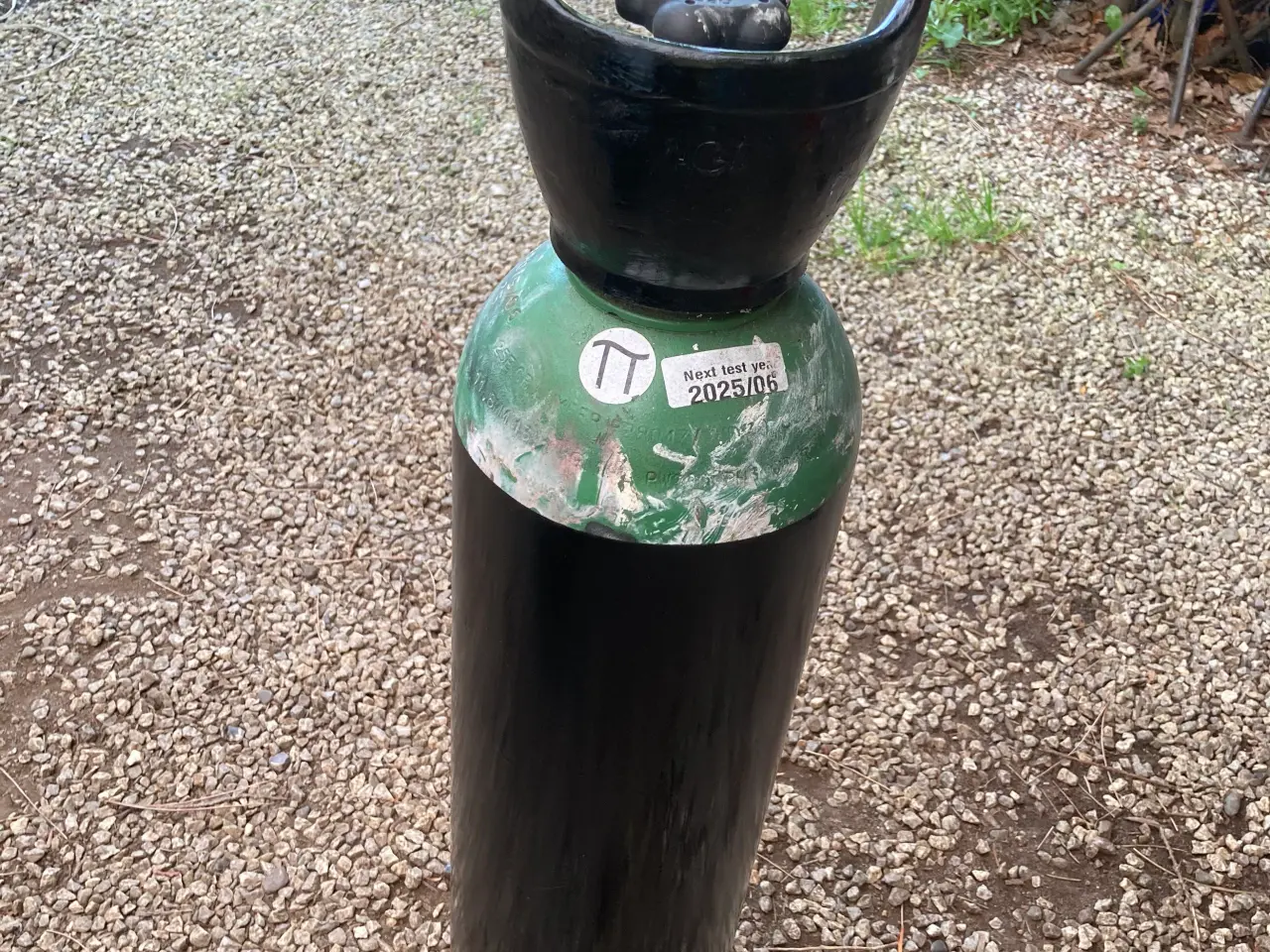 Billede 1 - 10ltr Argon ejendom flaske tom men kan byttes