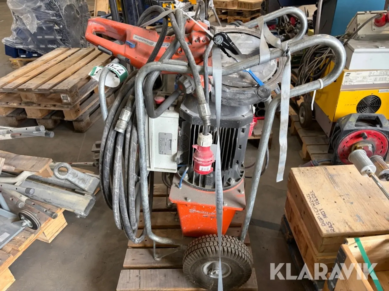 Billede 6 - Elektrisk hydraulikaggregat Husqvarna PP 325 E