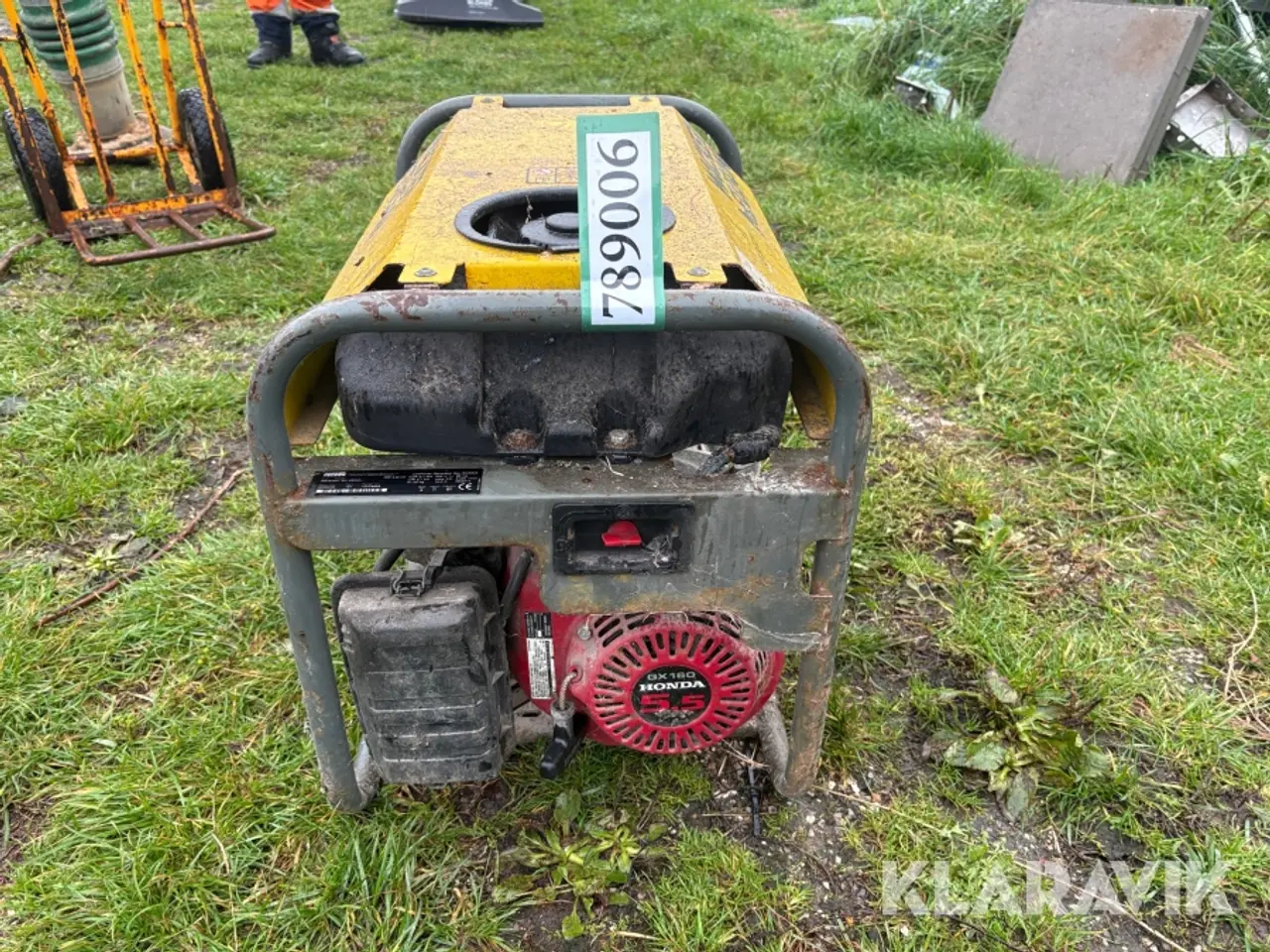 Billede 2 - Generator Wacker Neuson Gv2500 - benzindrevet