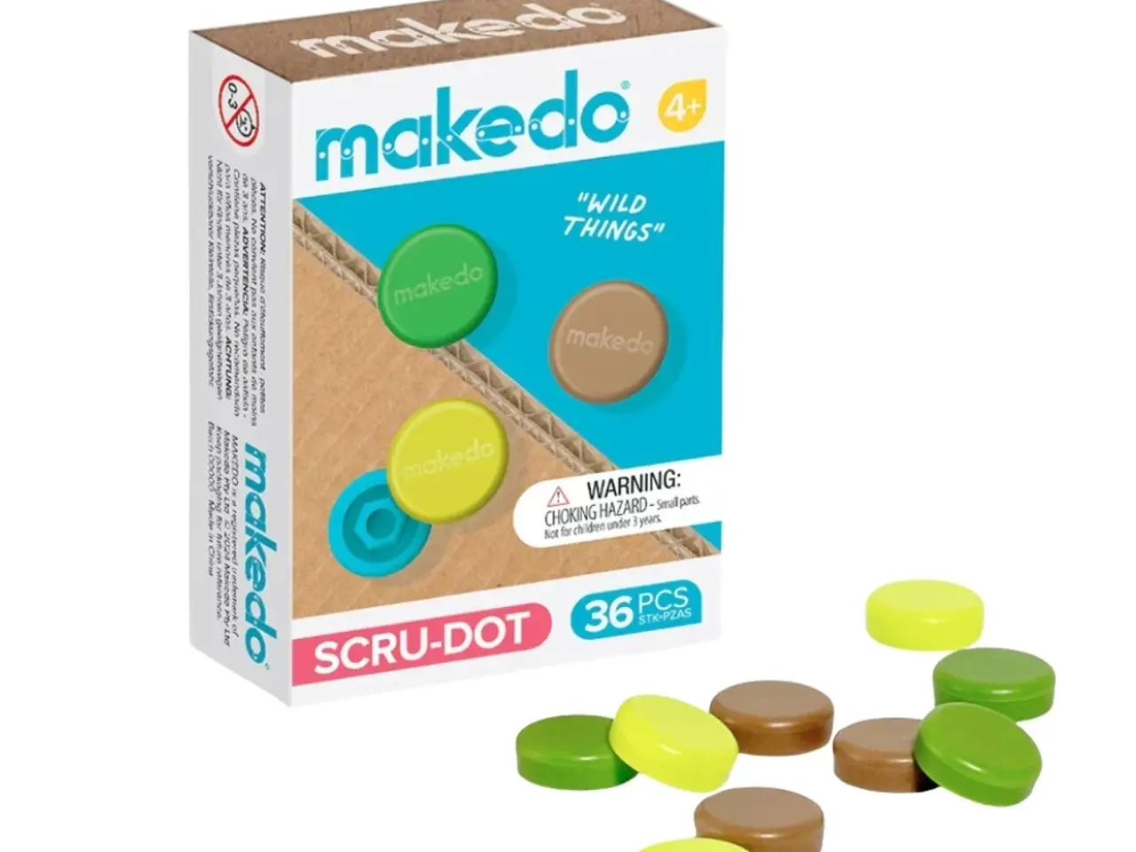Billede 1 - MAKEDO SCRU-DOT Wild Things