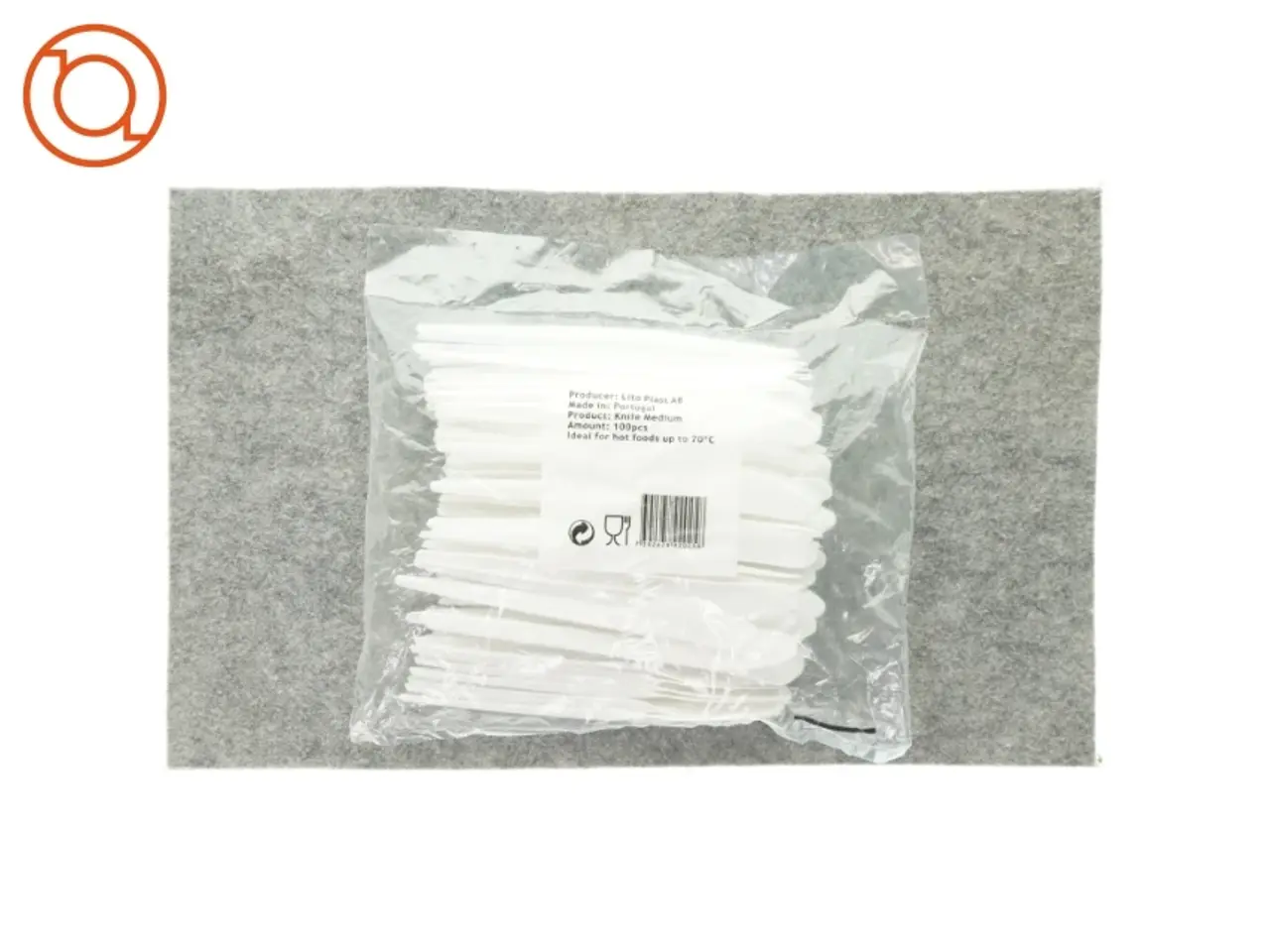 Billede 1 - Plastik knive (100 stk.)