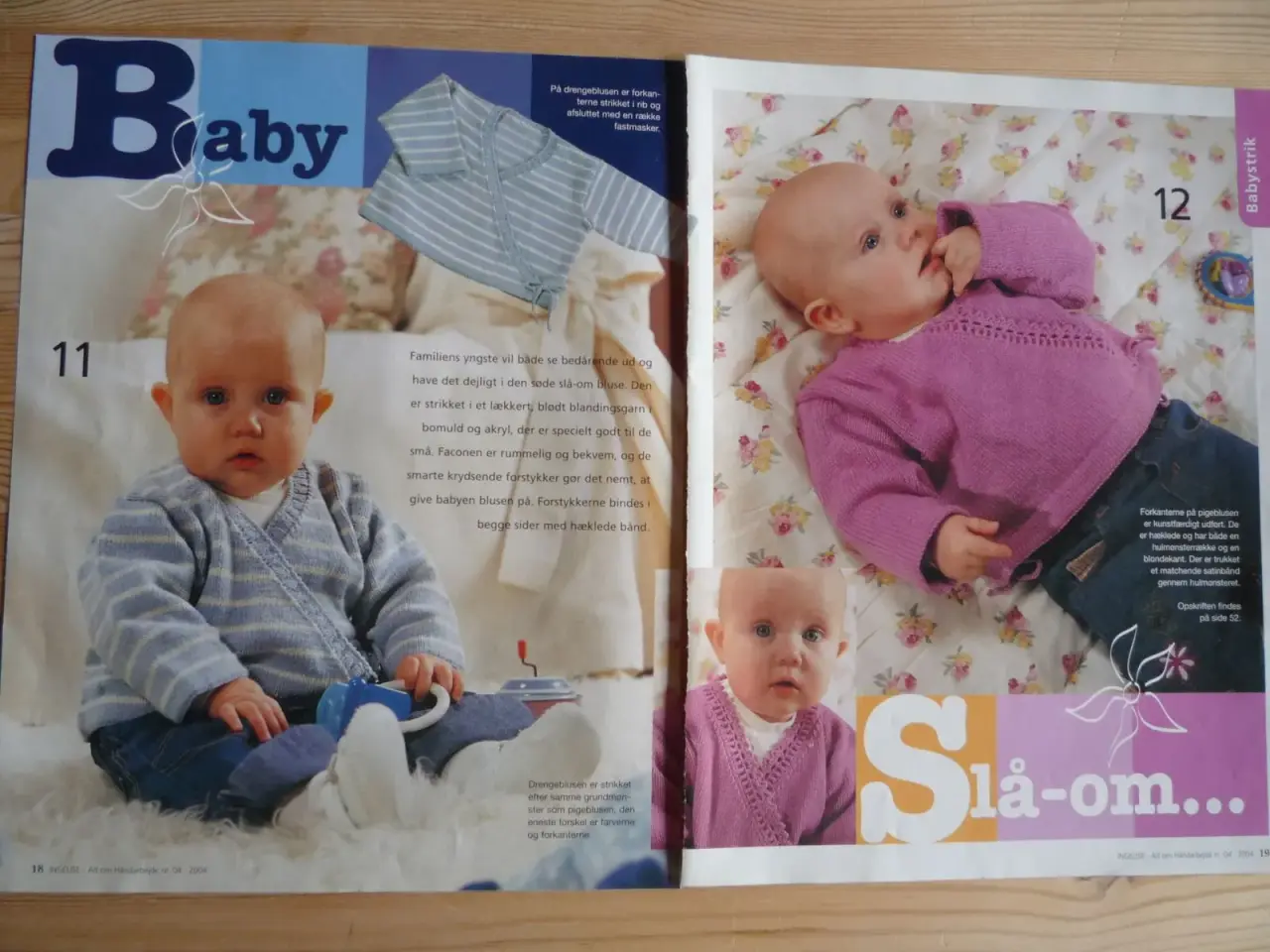 Billede 1 - Baby slå-om bluser
